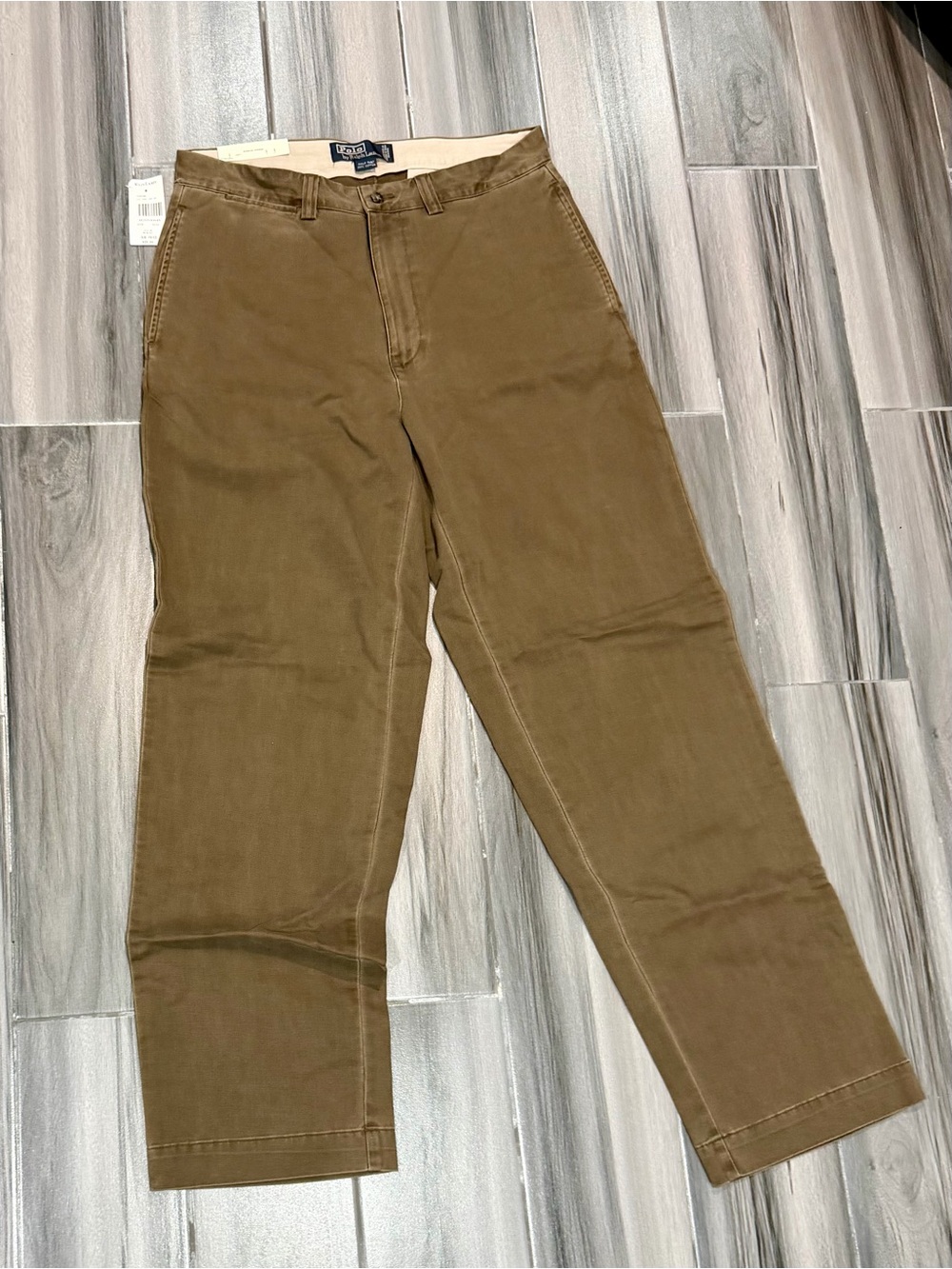 Polo by Ralph Lauren The Phillip Pant Olive/Tan Men's Casual Vintage Chino Pants - Picture 1 of 3